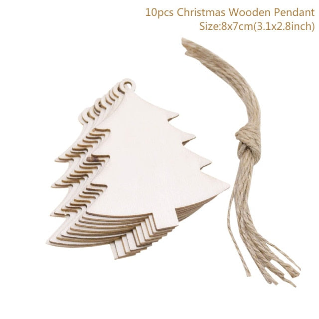 Wooden Christmas Ornaments